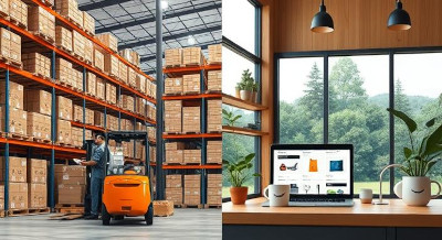 Wholesale supplier warehouse and online sourcing from home